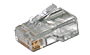 RJ45 CAT5 plug solid